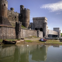 Conwy Castle near our Prestatyn Sands Park