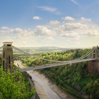 Clifton Suspension Bridge near our Brean Sands Park