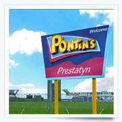 Here's the Pontins Prestatyn Sands Park!