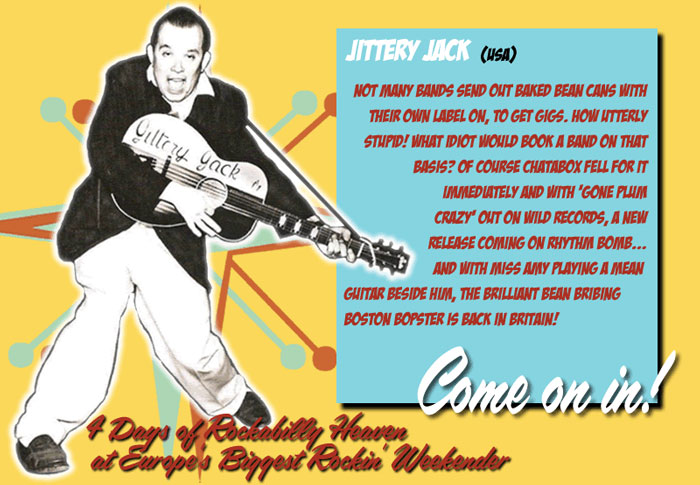 Poster for Rockabilly Rave promotion Poster for Rockabilly Rave promotion