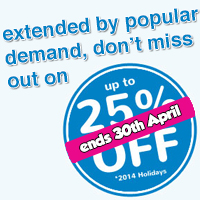 25% off 2014 holidays 25% off 2014 holidays