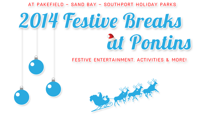 Pontins Festive family breaks 2014