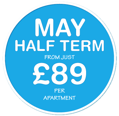 May Half Term from just £89 Voucher offer for Pontins Holiday Parks