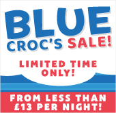 Blue Croc's Sale