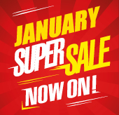 January Super Sale Now On!