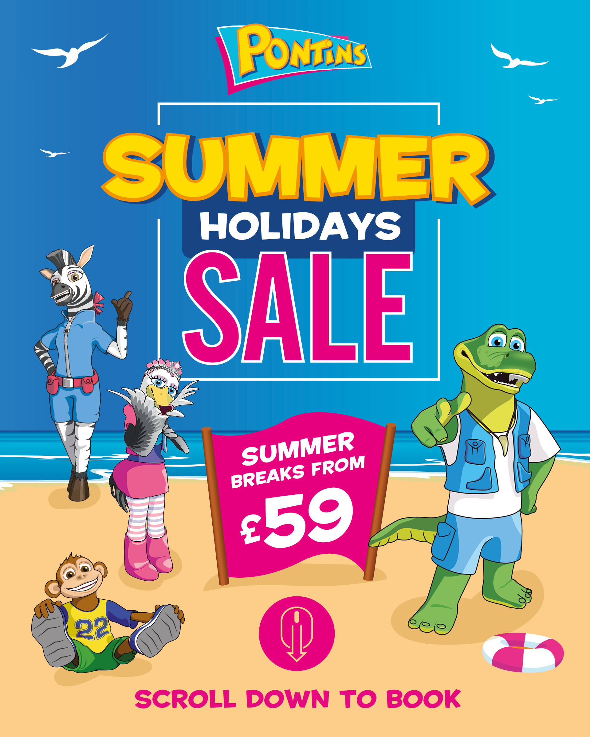 Pontins Summer Sale Is Now On! Pontins Summer Sale Now On!