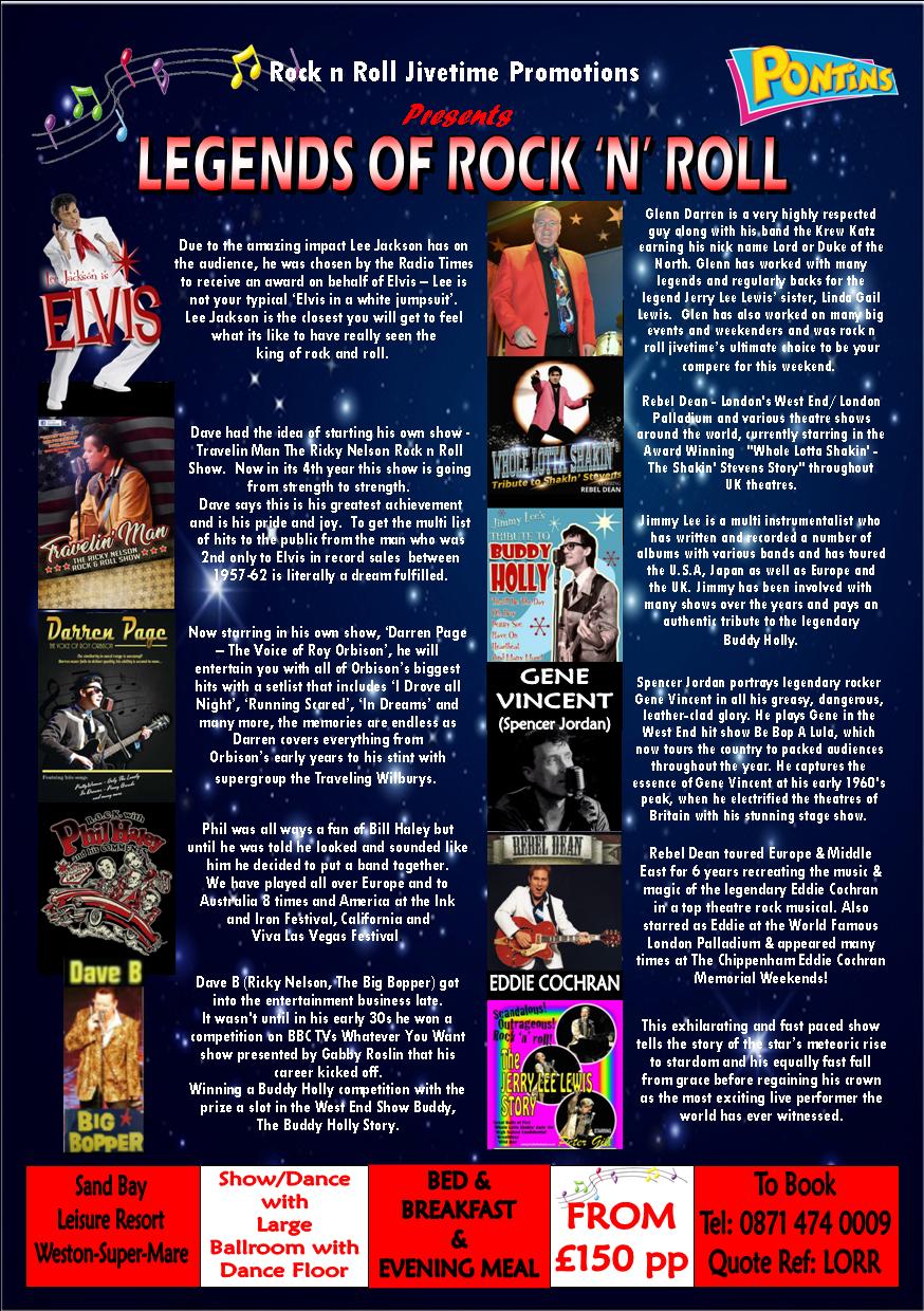 Legends of Rock N Roll Legends of Rock N Roll