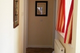 Hallway area of the bungalow at Pontins Brean Sands