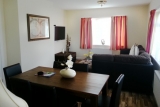Dining and lounge area of Pontins Brean Sands bungalow