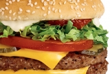 Burgers at Casey\'s Whistle Stop