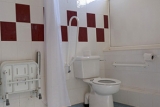 Accessible bathroom area