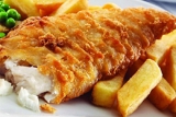 Captain Cods fish and chip shop.