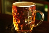 Full selection of drinks at the bar