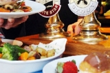 A selection of snacks available