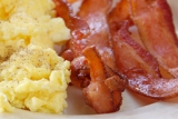 Cooked breakfast buffet