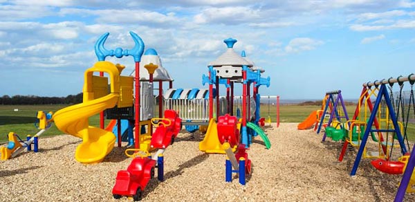 New Play Park equipment at Pontins Pakefield