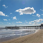 Award winning beach at Pakefield Village