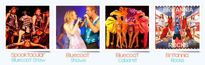 The Pontins entertainment line-up for October Half Term 2013 low cost holidays