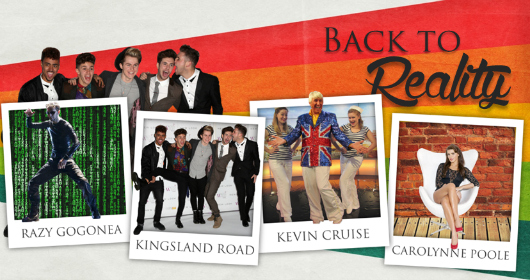 Banner for Themed Breaks at Pontins Holiday Parks.