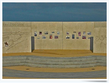 Moments In Time at Rhyl Drift Park, North Wales.