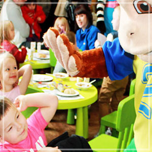 Pontins Character Breakfast!