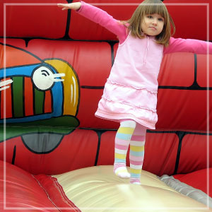 Trampolines at Pontins!