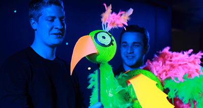 Dayglo Puppets