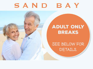Page for Sand Bay Adult Only Brochure UK Family Holidays - Holidays and Short Breaks in the UK